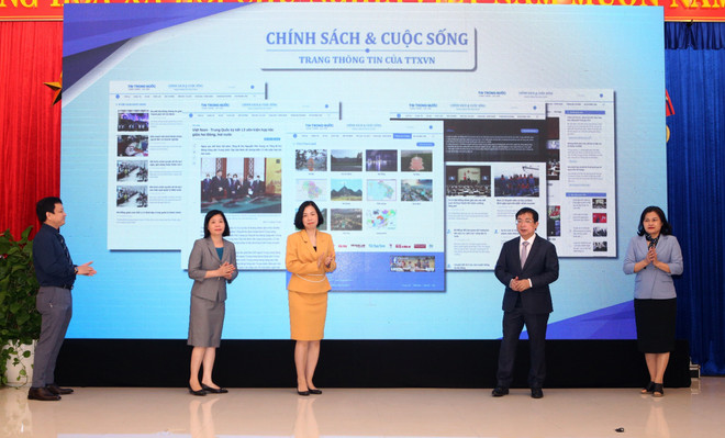 TTXVN khai trương chuyên trang thông tin chinhsachcuocsong.vn ảnh 2