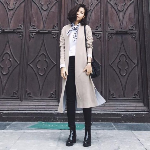 Mê mẩn với phong cách đón Đông của các fashionista Việt ảnh 9