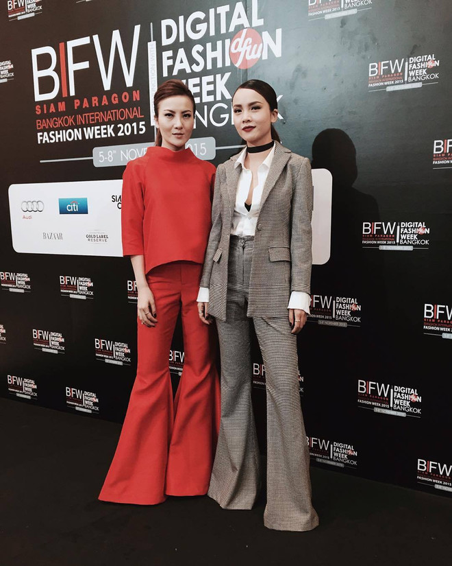 Mỹ nhân Việt diện màu son "ma cà rồng" đón Đông về ảnh 2