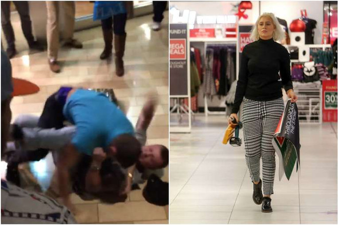 Những cảnh ẩu đả kinh hoàng trong ngày Black Friday ở Mỹ ảnh 1