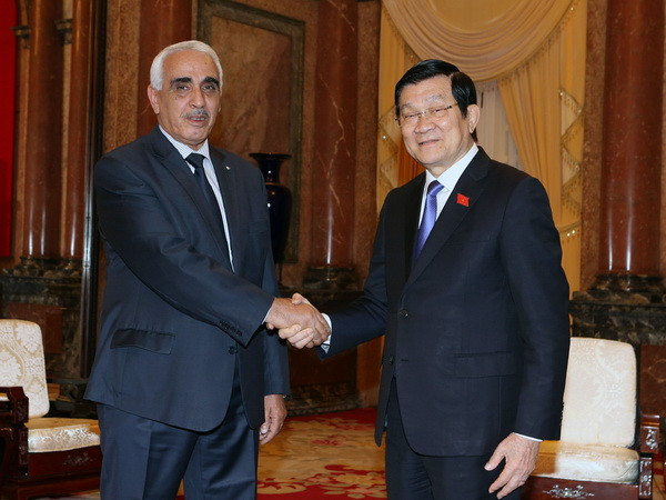 Chủ tịch nước tiếp Chánh án thứ nhất Tòa án tối cao Algeria ảnh 1