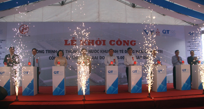 Trên 980 tỷ đồng xây hệ thống cấp nước Khu kinh tế Đông Nam Quảng Trị ảnh 1