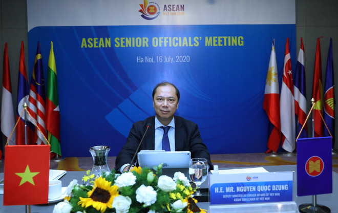 ASEAN 2020: Hội nghị trực tuyến các quan chức cao cấp ASEAN ảnh 1