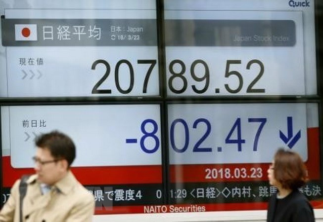 Thị trường chứng khoán châu Á đi xuống trong phiên cuối tuần ảnh 1