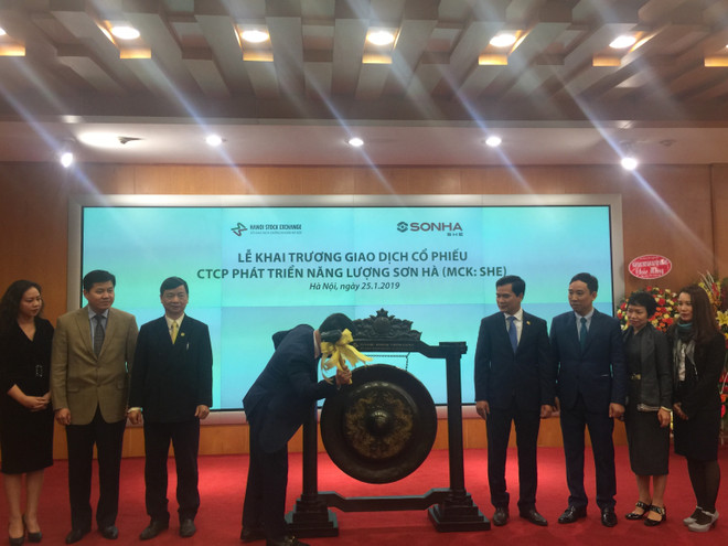 Mã SHE niêm yết trên HNX có giá khởi điểm 20.000 đồng mỗi cổ phiếu ảnh 1