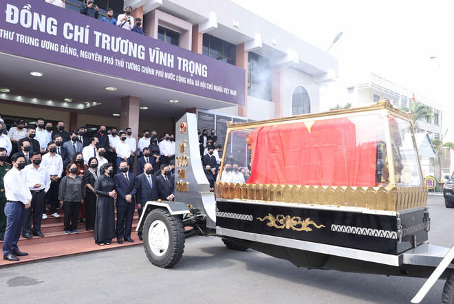 Cử hành trọng thể Lễ truy điệu, an táng nguyên PTT Trương Vĩnh Trọng ảnh 4