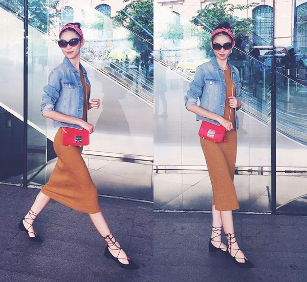 Hà Hồ "xúng xính" hàng hiệu, Thanh Hằng "mát mắt" với gam pastel ảnh 12