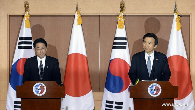 Hàn Quốc, Nhật Bản nhất trí biện pháp "mạnh tay" chống Triều Tiên ảnh 1