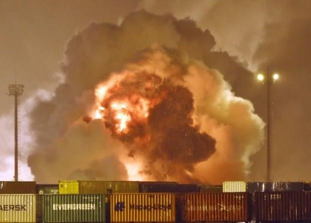 Nổ lớn tại nhà máy hóa chất ở miền Đông của Trung Quốc ảnh 1