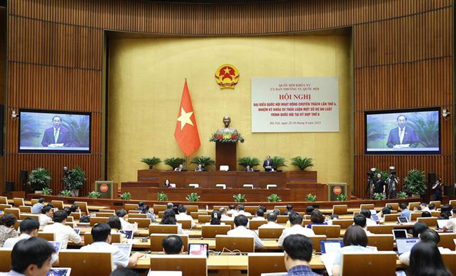 Tiếp tục chỉnh lý dự thảo Luật Quản lý, bảo vệ công trình quốc phòng ảnh 1