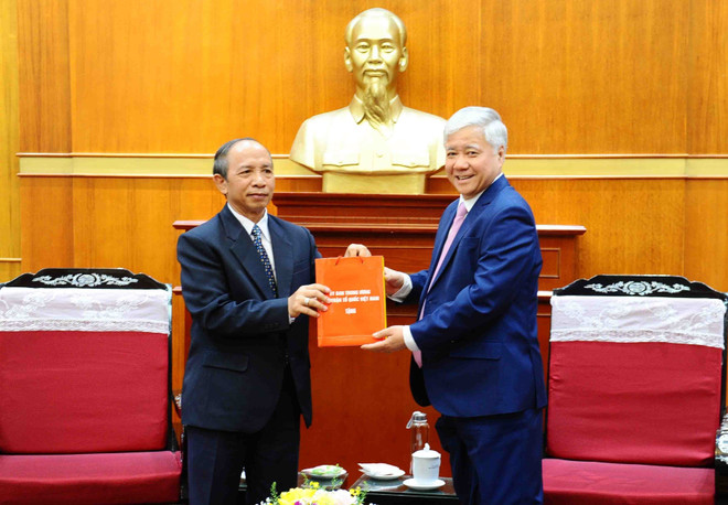 Nỗ lực hiện thực hóa thỏa thuận giữa tổ chức Mặt trận 2 nước Việt-Lào ảnh 1