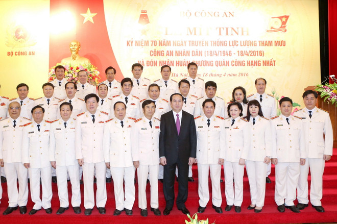 Lực lượng Tham mưu C​AND đón Huân chương Quân công hạng Nhất ảnh 2