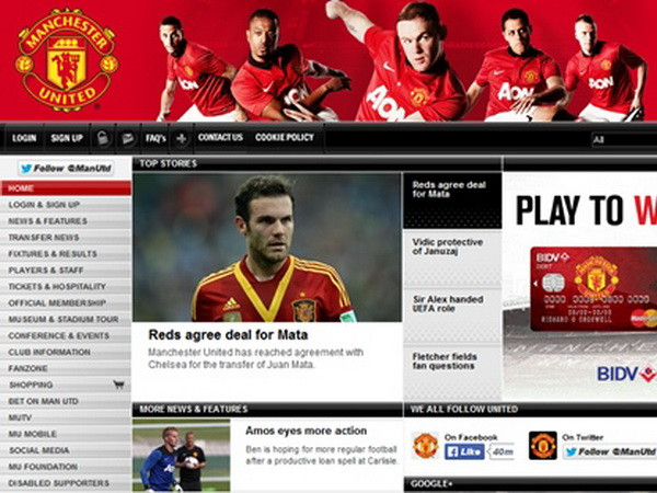 Manchester United xác nhận hoàn tất thương vụ kỷ lục Mata ảnh 1