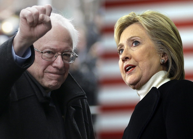 Ứng cử viên Sanders đánh bại bà Hillary Clinton ở bang Michigan ảnh 1