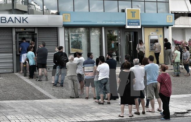 35% số lượng máy rút tiền tự động trên khắp Hy Lạp “cạn tiền” ảnh 1