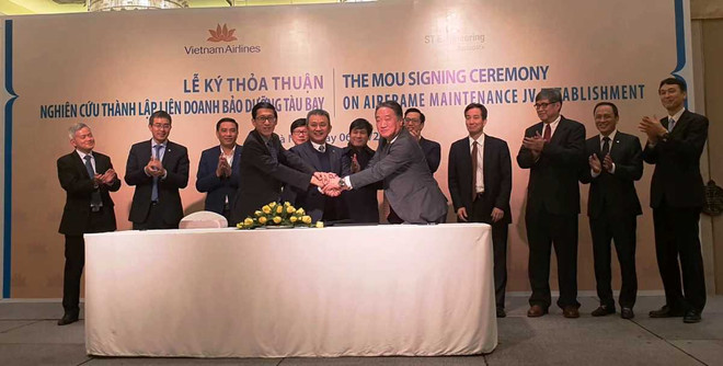 Vietnam Airlines và đối tác sẽ lập công ty bảo dưỡng thân cánh máy bay ảnh 1