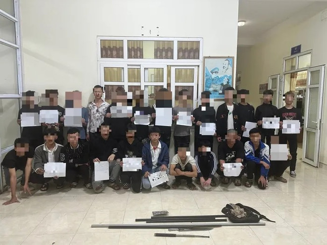 Khởi tố 19 đối tượng gây rối trật tự công cộng tại thành phố Cao Bằng ảnh 1