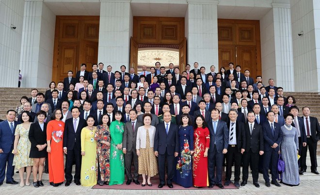 Thủ tướng gặp mặt doanh nghiệp 'Thương hiệu quốc gia Việt Nam 2020' ảnh 1