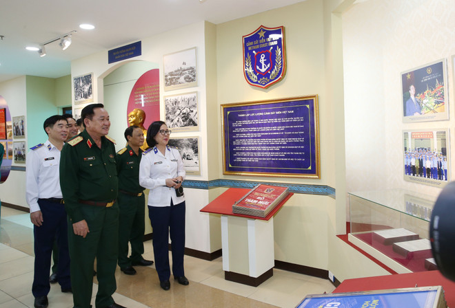 Cảnh sát Biển: Lấy nhiệm vụ bảo vệ chủ quyền làm mục tiêu huấn luyện ảnh 1