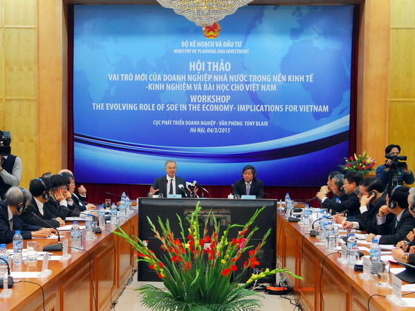 Ông Tony Blair cố vấn cho Bộ Kế hoạch Đầu tư về cải cách ảnh 1