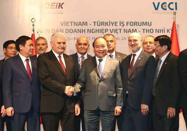 Thủ tướng Thổ Nhĩ Kỳ kết thúc chuyến thăm chính thức Việt Nam ảnh 1