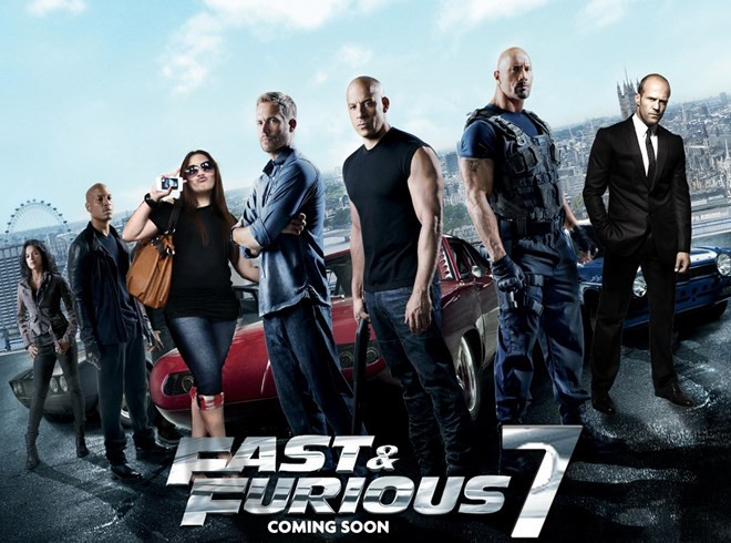 "Furious 7" thống trị bảng xếp hạng các phim hút khách nhất Bắc Mỹ ảnh 1