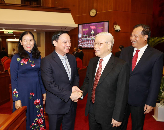 Hình ảnh Bế mạc Hội nghị lần thứ 11 Ban Chấp hành TW Đảng khóa XII ảnh 22