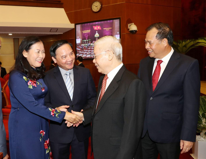 Hình ảnh Bế mạc Hội nghị lần thứ 11 Ban Chấp hành TW Đảng khóa XII ảnh 23