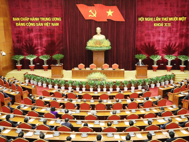 Hình ảnh Bế mạc Hội nghị lần thứ 11 Ban Chấp hành TW Đảng khóa XII ảnh 20
