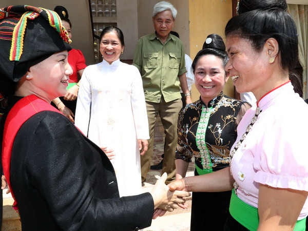 Chủ tịch Quốc hội Nguyễn Thị Kim Ngân làm việc tại tỉnh Điện Biên ảnh 1