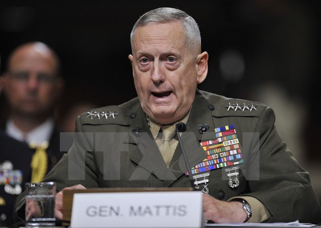 Hạ viện Mỹ ủng hộ Tướng James Mattis làm Bộ trưởng Quốc phòng ảnh 1