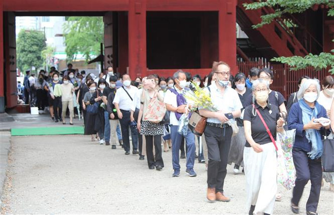 Nhật Bản tăng cường an ninh cho lễ quốc tang cựu Thủ tướng Shinzo Abe ảnh 1