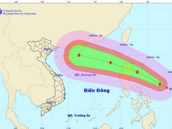 Bão Kalmaegi cách đảo Luzon của Philippines khoảng 640km ảnh 1