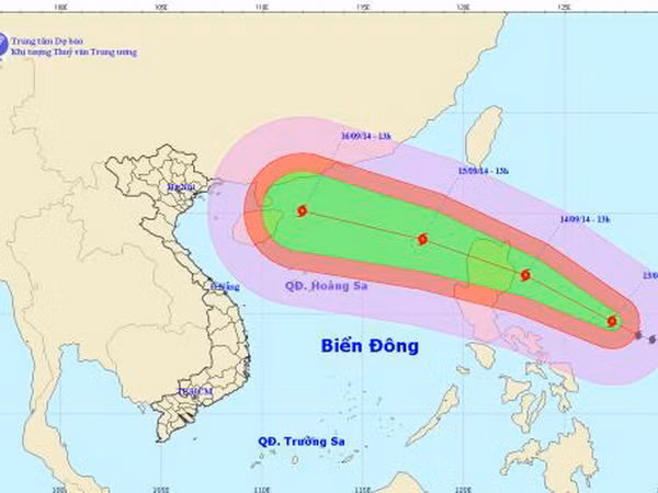 Bão Kalmaegi cách đảo Luzon của Philippines khoảng 640km ảnh 1
