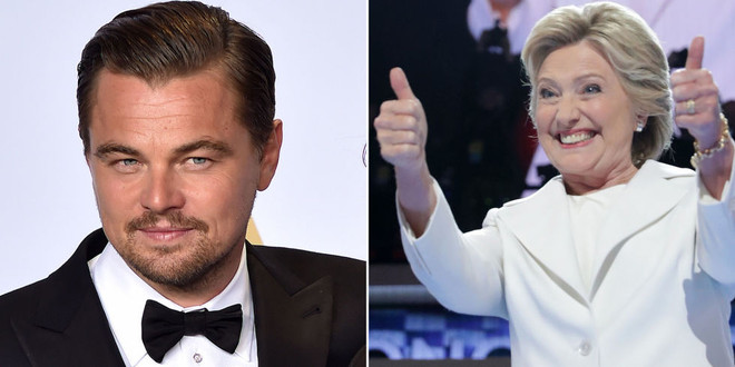 Leo DiCaprio sẽ tổ chức bữa tiệc gây quỹ ủng hộ bà Hillary Clinton ảnh 1