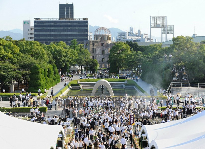 Hiroshima gấp rút cho Lễ kỷ niệm 70 năm thảm họa bom nguyên tử ảnh 1