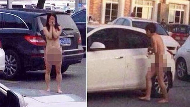 Vợ đăng ảnh chồng và người tình quan hệ trên phố lên mạng ảnh 1