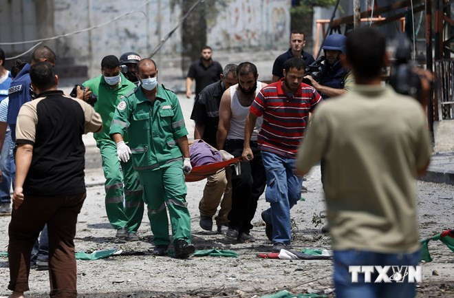 Hội đồng Bảo an yêu cầu ngừng bắn ngay lập tức tại Dải Gaza ảnh 1