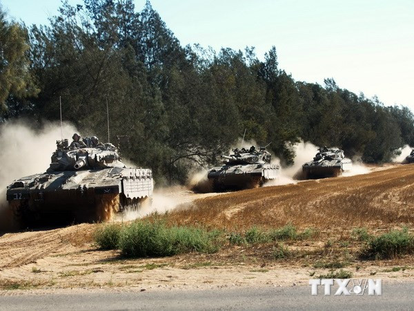 Tổng thống Palestine tìm cách thúc đẩy lệnh ngừng bắn tại Gaza ảnh 1