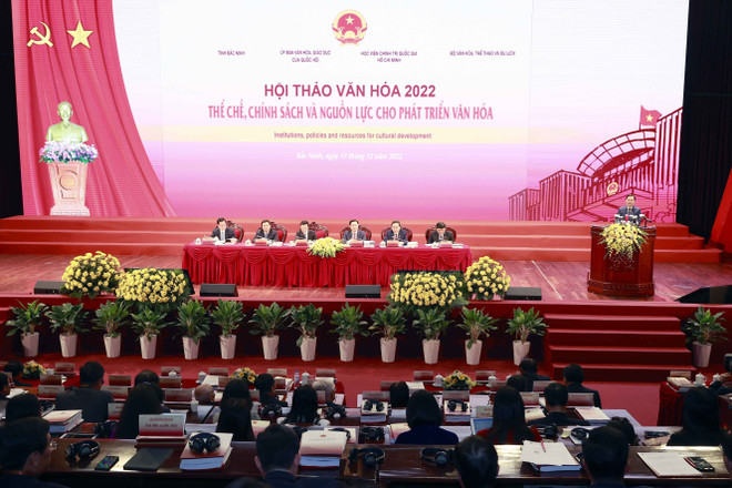 Thể chế, chính sách phải tạo động lực phát triển văn hóa, con người VN ảnh 1
