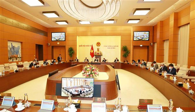 Thông qua Chương trình công tác năm 2022 của Ủy ban Thường vụ Quốc hội ảnh 1