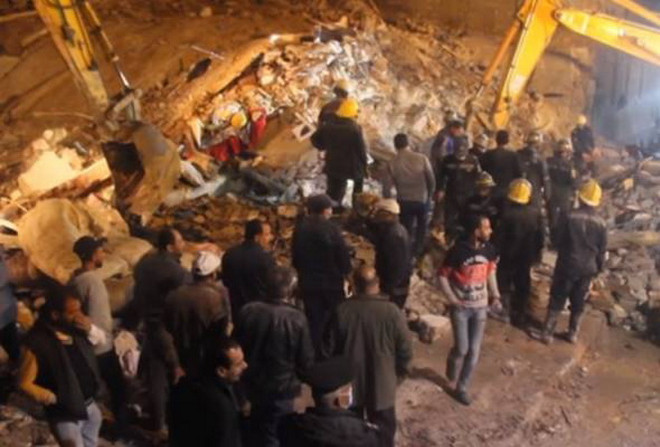 Sập nhà chung cư tại Ai Cập, ít nhất 6 người thiệt mạng ảnh 1