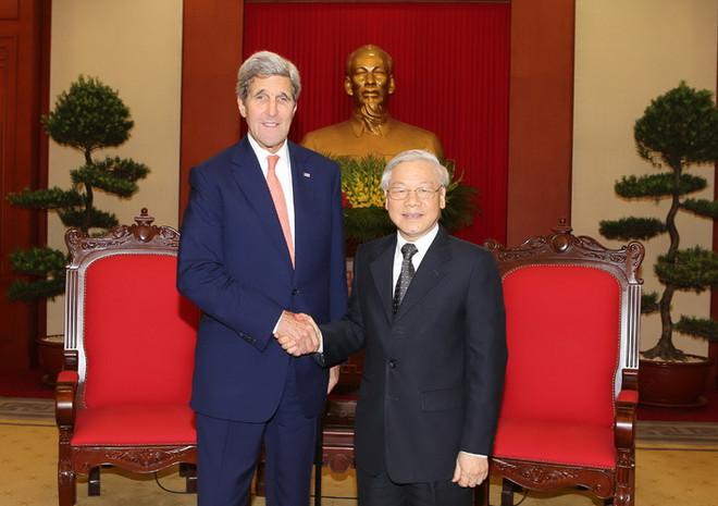 Ngoại trưởng Kerry: Hoa Kỳ coi trọng tăng cường quan hệ với Việt Nam ảnh 1