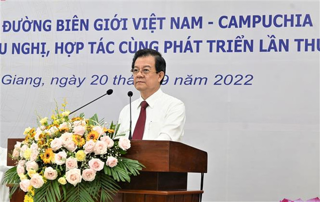 Xây dựng đường biên giới Việt Nam-Campuchia hòa bình, hữu nghị ảnh 2