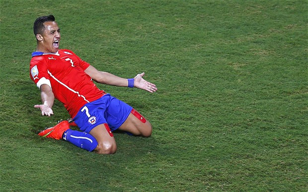 Chile thắng tưng bừng trước đại diện đầu tiên của châu Á ảnh 1