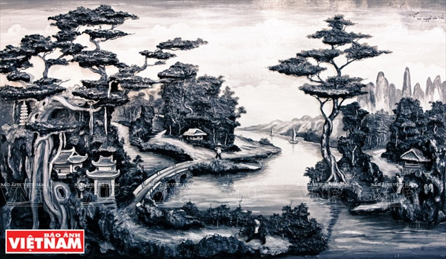 Độc đáo và tinh xảo nghệ thuật đắp phù điêu ở Thạch Xá ảnh 10