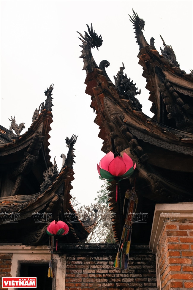 Độc đáo và tinh xảo nghệ thuật đắp phù điêu ở Thạch Xá ảnh 6