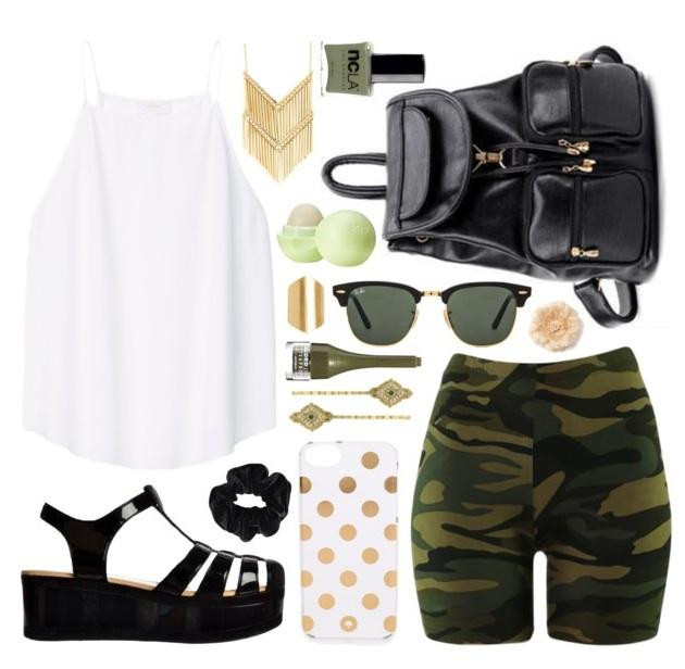 Những phong cách kết hợp quần soóc "quân sự" gợi cảm nhất ảnh 7