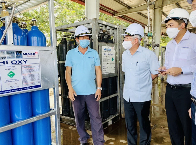 Công ty Khí Messer đáp ứng 1.600m3 khí oxy mỗi ngày, phòng chống dịch ảnh 1