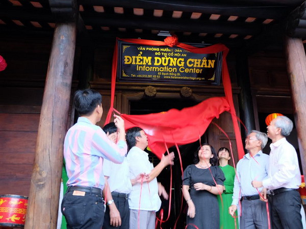 Quảng Nam khai trương điểm dừng chân du khách tại phố cổ Hội An ảnh 1